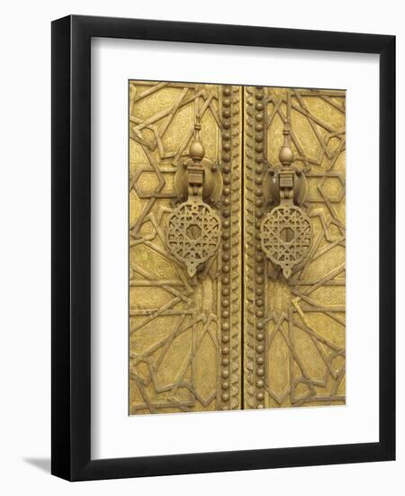 Architectural Detail, Royal Palace, Fez, Morocco, North Africa, Africa-Robert Harding-Framed Premium Photographic Print