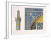 Architectural Details from the Mesdjid-I-Shah, Isfahan, Plate 12-13 from Modern Monuments of Persia-Pascal Xavier Coste-Framed Giclee Print