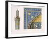 Architectural Details from the Mesdjid-I-Shah, Isfahan, Plate 12-13 from Modern Monuments of Persia-Pascal Xavier Coste-Framed Giclee Print