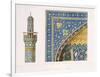 Architectural Details from the Mesdjid-I-Shah, Isfahan, Plate 12-13 from Modern Monuments of Persia-Pascal Xavier Coste-Framed Giclee Print