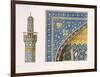 Architectural Details from the Mesdjid-I-Shah, Isfahan, Plate 12-13 from Modern Monuments of Persia-Pascal Xavier Coste-Framed Giclee Print