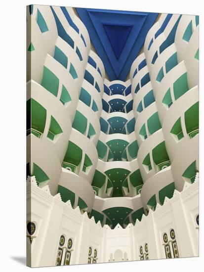 Architectural Details Inside Burj Al Arab Hotel, Dubai, United Arab Emirates-Keren Su-Stretched Canvas