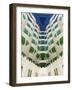 Architectural Details Inside Burj Al Arab Hotel, Dubai, United Arab Emirates-Keren Su-Framed Photographic Print