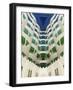 Architectural Details Inside Burj Al Arab Hotel, Dubai, United Arab Emirates-Keren Su-Framed Photographic Print