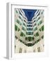 Architectural Details Inside Burj Al Arab Hotel, Dubai, United Arab Emirates-Keren Su-Framed Photographic Print