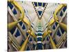 Architectural Details Inside Burj Al Arab Hotel, Dubai, United Arab Emirates-Keren Su-Stretched Canvas