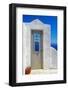 Architectural Details of Santorini - Traditional Cycladic Style-Maugli-l-Framed Photographic Print