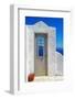 Architectural Details of Santorini - Traditional Cycladic Style-Maugli-l-Framed Photographic Print