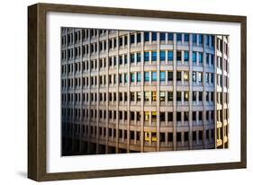 Architectural Details of the Brandywine Building Taken in Downtown Wilmington, Delaware.-Jon Bilous-Framed Photographic Print