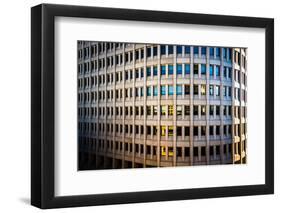 Architectural Details of the Brandywine Building Taken in Downtown Wilmington, Delaware.-Jon Bilous-Framed Photographic Print