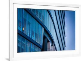 Architectural Details of the Modern Wsfs Bank Building in Downtown Wilmington, Delaware.-Jon Bilous-Framed Photographic Print