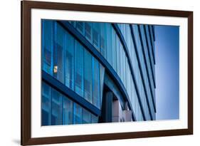 Architectural Details of the Modern Wsfs Bank Building in Downtown Wilmington, Delaware.-Jon Bilous-Framed Photographic Print