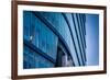 Architectural Details of the Modern Wsfs Bank Building in Downtown Wilmington, Delaware.-Jon Bilous-Framed Photographic Print