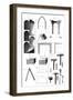 Architectural Details-null-Framed Art Print