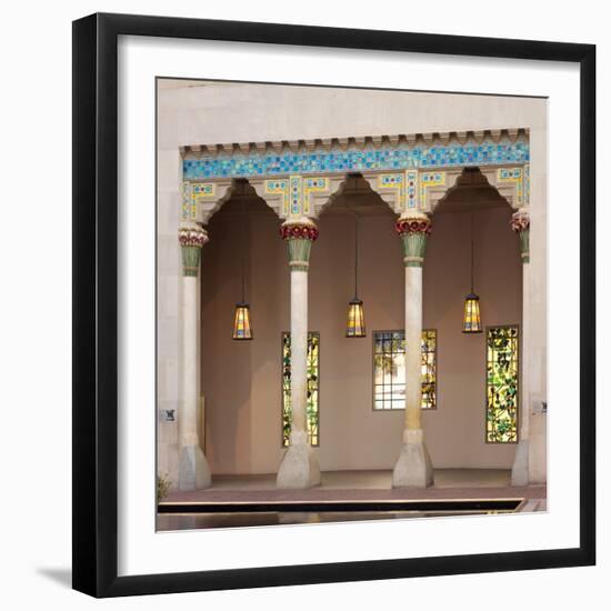 Architectural Elements from Laurelton Hall, Oyster Bay, New York, c.1905-Louis Comfort Tiffany-Framed Photographic Print