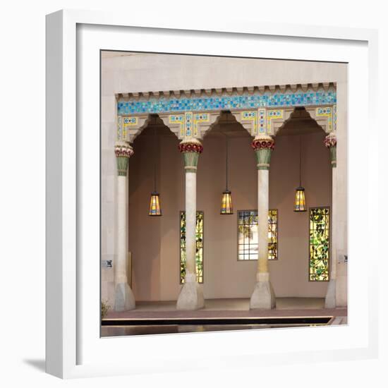 Architectural Elements from Laurelton Hall, Oyster Bay, New York, c.1905-Louis Comfort Tiffany-Framed Photographic Print