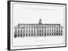 Architectural Elevation II-null-Framed Art Print