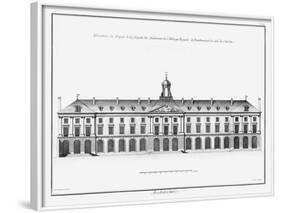 Architectural Elevation II-null-Framed Art Print