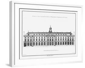 Architectural Elevation II-null-Framed Art Print