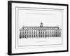 Architectural Elevation II-null-Framed Art Print