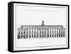 Architectural Elevation II-null-Framed Stretched Canvas