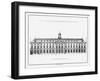 Architectural Elevation II-null-Framed Art Print