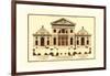 Architectural Facade VI-Jean Deneufforge-Framed Art Print