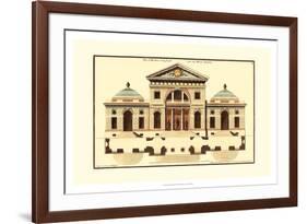 Architectural Facade VI-Jean Deneufforge-Framed Premium Giclee Print