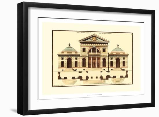 Architectural Facade VI-Jean Deneufforge-Framed Art Print