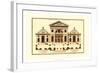 Architectural Facade VI-Jean Deneufforge-Framed Art Print