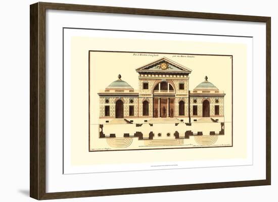 Architectural Facade VI-Jean Deneufforge-Framed Art Print