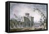 Architectural Fantasy, 1760-Hubert Robert-Framed Stretched Canvas