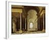 Architectural Fantasy with Figures, 1638-Gerrit Houckgeest-Framed Giclee Print