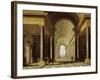 Architectural Fantasy with Figures, 1638-Gerrit Houckgeest-Framed Giclee Print