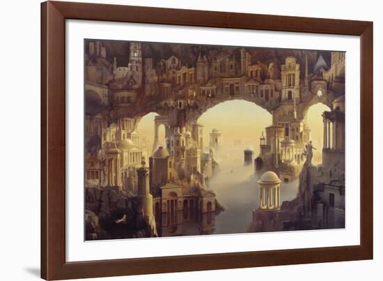 Architectural Fantasy-Carl Laubin-Framed Giclee Print