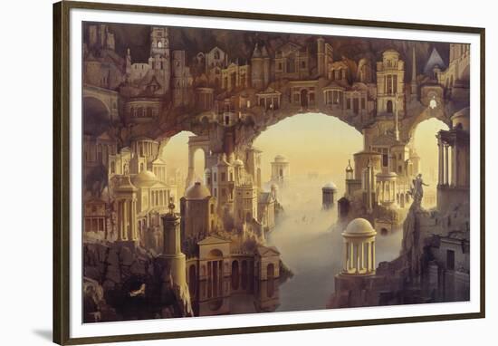 Architectural Fantasy-Carl Laubin-Framed Giclee Print