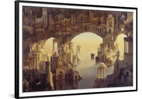 Architectural Fantasy-Carl Laubin-Framed Giclee Print