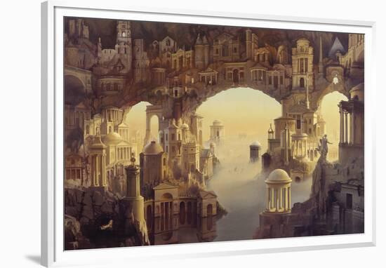 Architectural Fantasy-Carl Laubin-Framed Giclee Print