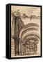 Architectural Fantasy-Giuseppe Valeriani-Framed Stretched Canvas