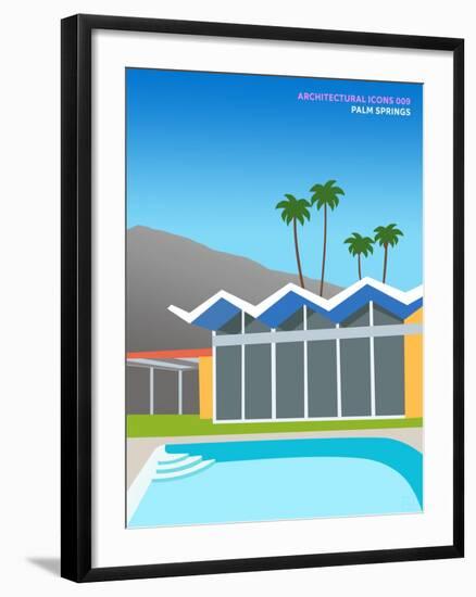 Architectural Icons 009-THE Studio-Framed Giclee Print