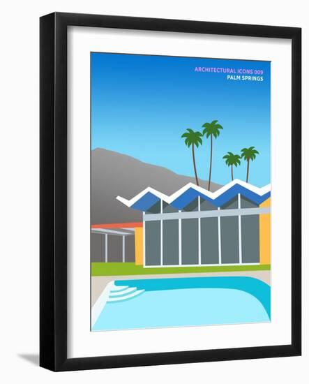 Architectural Icons 009-THE Studio-Framed Giclee Print