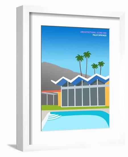 Architectural Icons 009-THE Studio-Framed Giclee Print