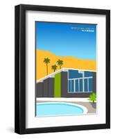 Architectural Icons 010-THE Studio-Framed Giclee Print