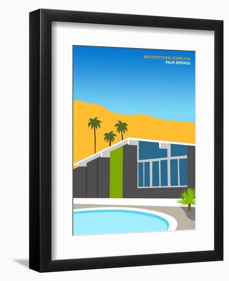 Architectural Icons 010-THE Studio-Framed Giclee Print