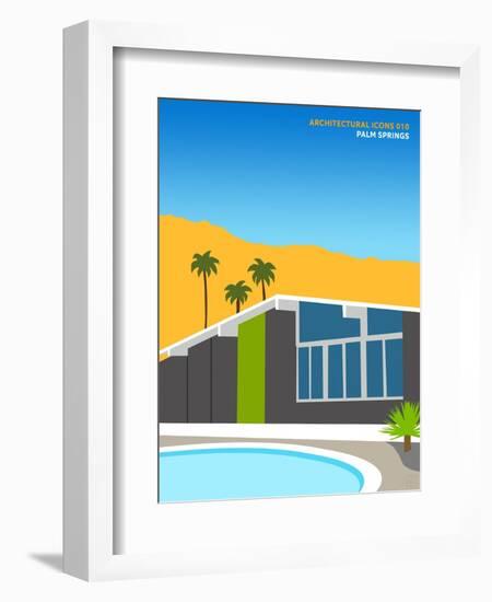 Architectural Icons 010-THE Studio-Framed Giclee Print