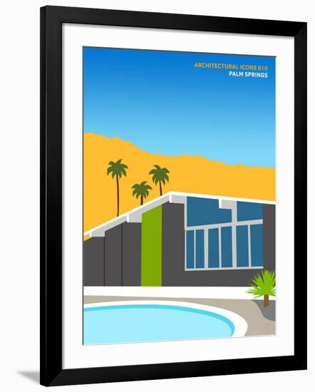 Architectural Icons 010-THE Studio-Framed Giclee Print