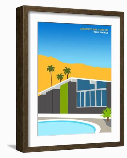 Architectural Icons 010-THE Studio-Framed Giclee Print