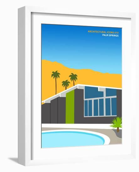 Architectural Icons 010-THE Studio-Framed Giclee Print