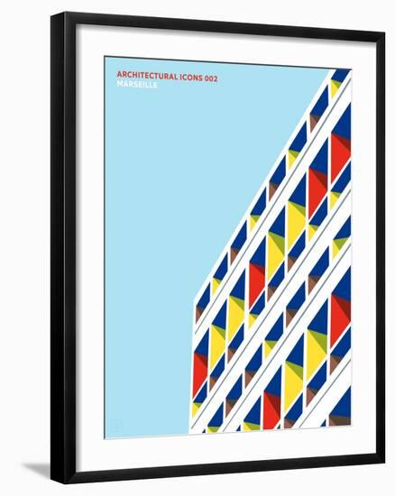Architectural Icons 2-THE Studio-Framed Giclee Print