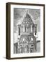 Architectural Illustration, from Architettura Civile, 1737-Guarino Guarini-Framed Giclee Print